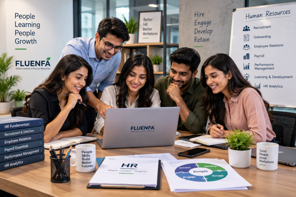Freshers and beginners developing Human Resources skills through professional HR learning